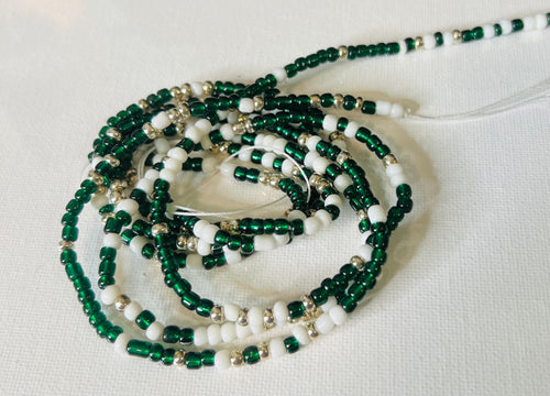 Emerald & White
