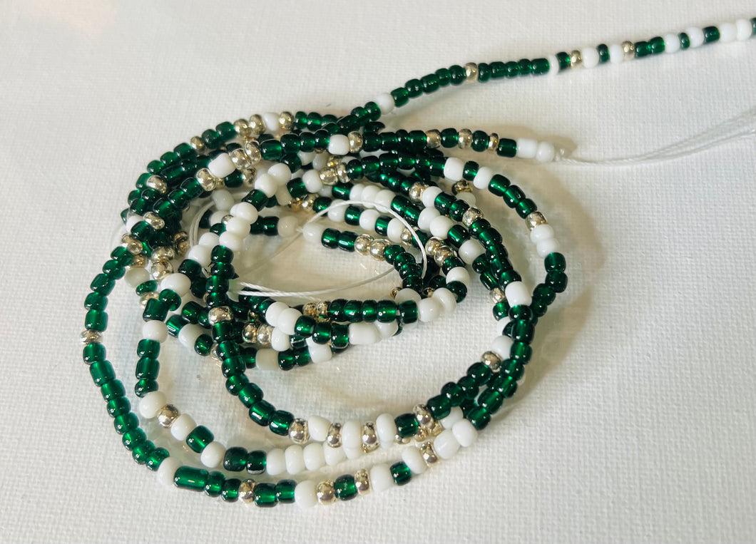 Emerald & White