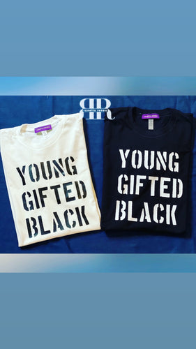 YOUNG GIFTED BLACK tee